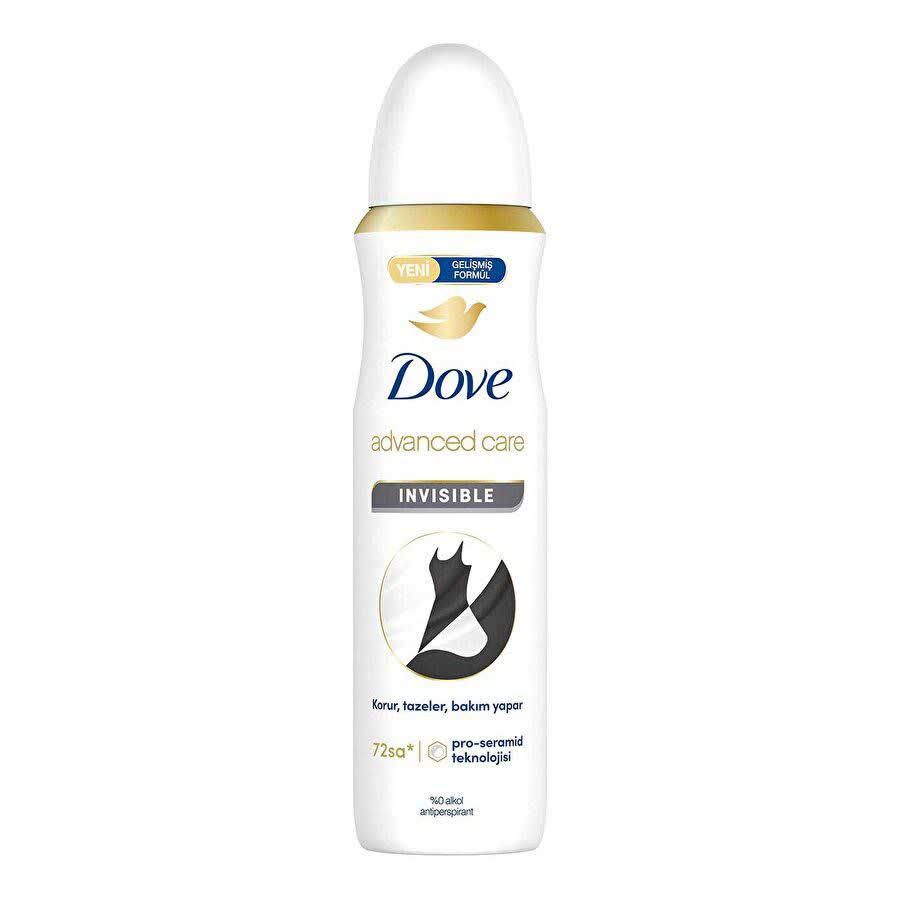 اسپری ضدتعریق زنانه Dove Invisible Dry حجم 150ml