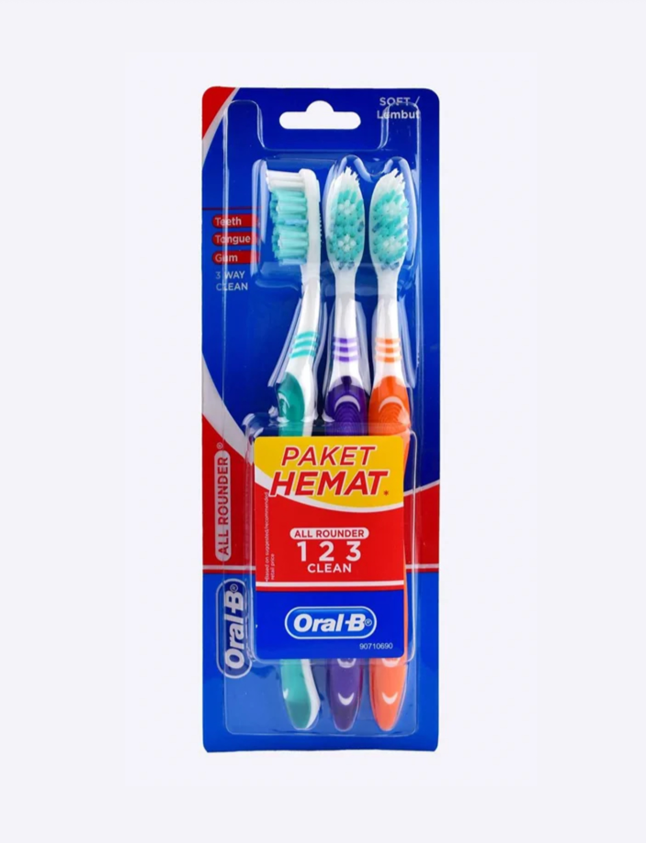 پک مسواک oral_B مدل سافت