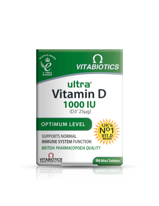 ویتامین D3 ویتابیوتیکس ۹۶ عددی