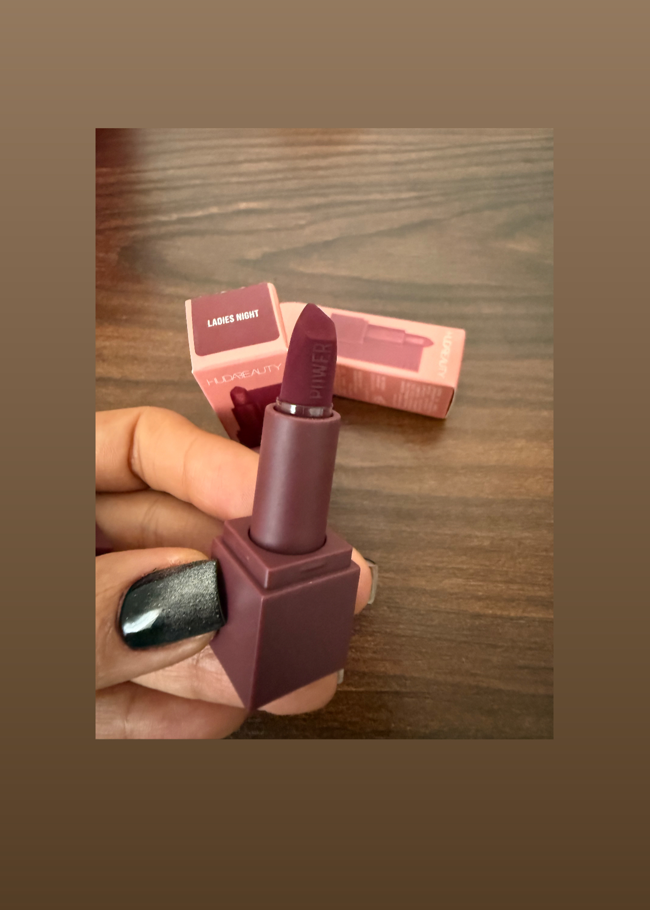 رژلب مینی هدی بیوتی رنگ ladies night